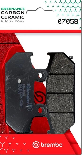Detaljebillede 3 af Suzuki AN 400 Burgman 07-26 bremseklodser – Brembo Genuine CC 07058