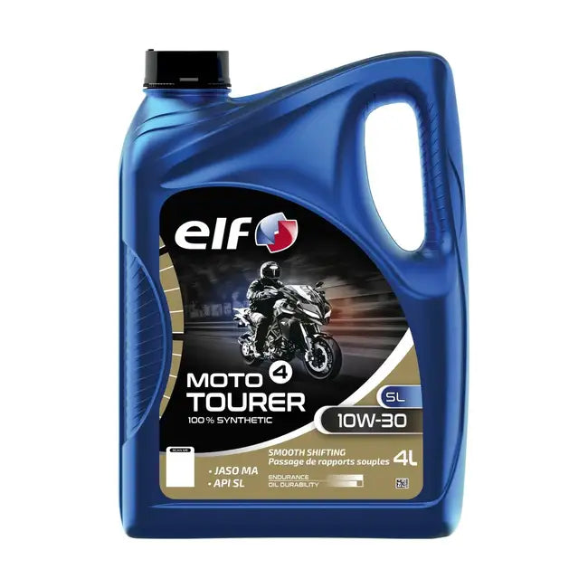 ELF Moto 4 Tourer SL 10W-30 4-takts motorolie til MC – 4 L
