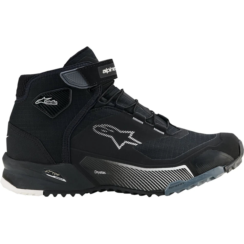 MC sko Stella CR-X Drystar® – Sort/Grå/Hvid, str. EU 36 / US 5 fra Alpinestars – produktdetalje 5