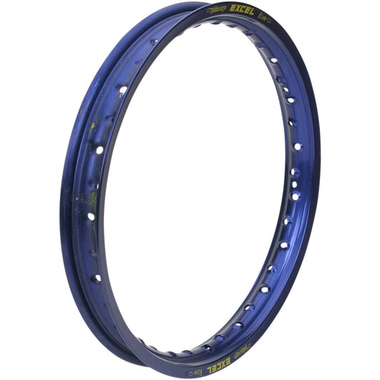 Excel Takasago MX/Enduro fælg 19x1.85, bag, 36H til Husqvarna/Kawasaki/Suzuki m.fl. 1989–2027 – blå – Excel hjuldel til MX, Enduro eller Supermoto