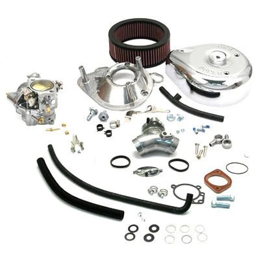 Harley-Davidson modeller (06) Carburetor Kit, Super G, krom – S&S Cycle