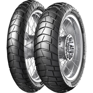 Metzeler Karoo Street 150/70R18 70V TL – bagdæk – alternativt produktbillede med fokus på dækprofil og design.