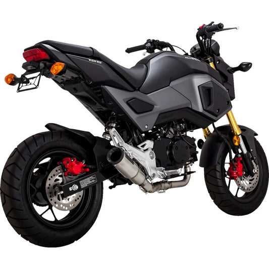 Honda Mini Street X-Treme (17-20) Hi-Output Holligan komplet udstødning, børstet – Vance & Hines