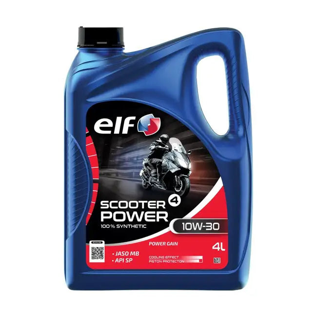 ELF Scooter 4 Power 10W-30 4-takts scooterolie – 4 L