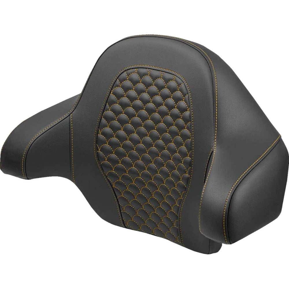 Harley-Davidson (14-25) Roadsofa ryglæn / pude Dragon Stitch/ Gold Stitching/ Gripper – Saddlemen