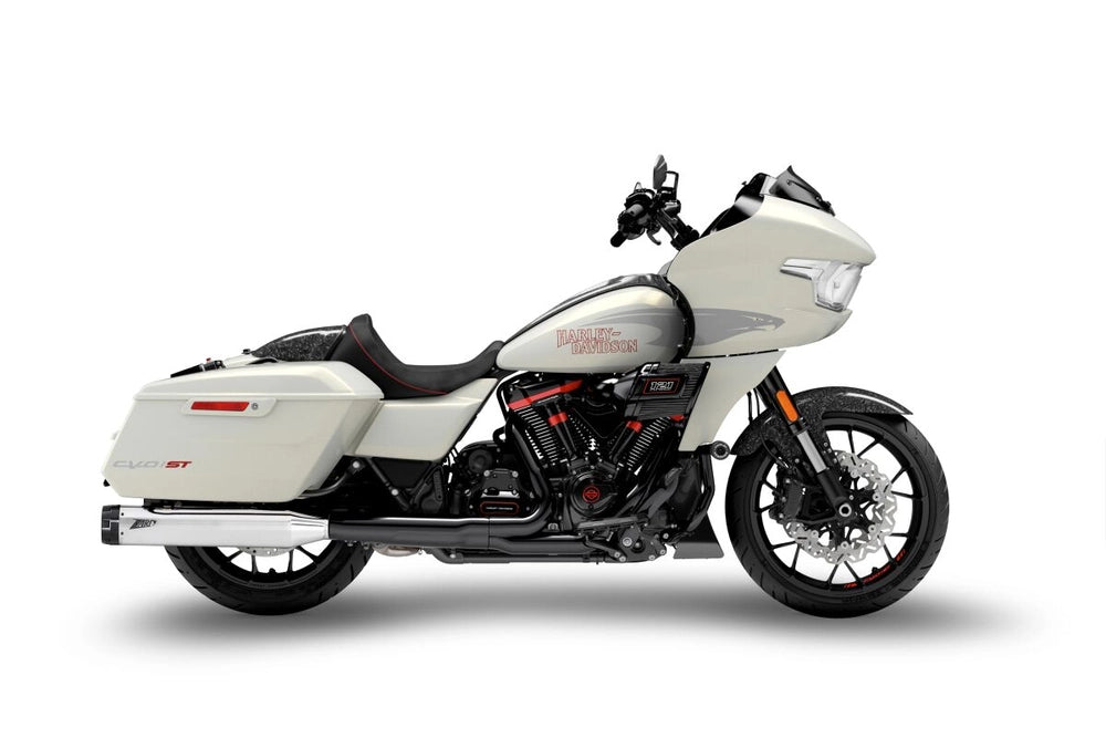 Harley-Davidson Touring (17-24) 4,5" slip-ons, krom – Zard – produktbillede 9