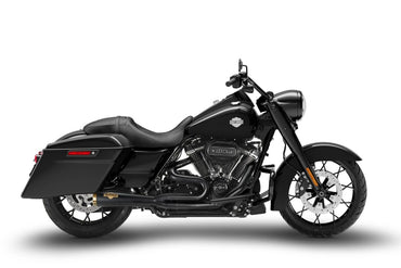 Harley-Davidson Touring (17-23) 2-i-1 komplet udstødning, 120th sort/bronze – Zard – produktbillede 2