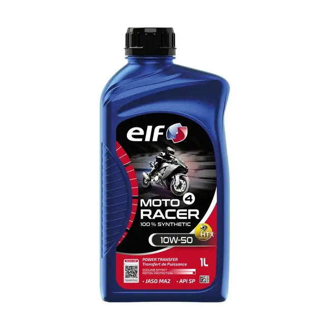 ELF Moto 4 Racer 10W-50 4-takts motorolie til MC – 1 L