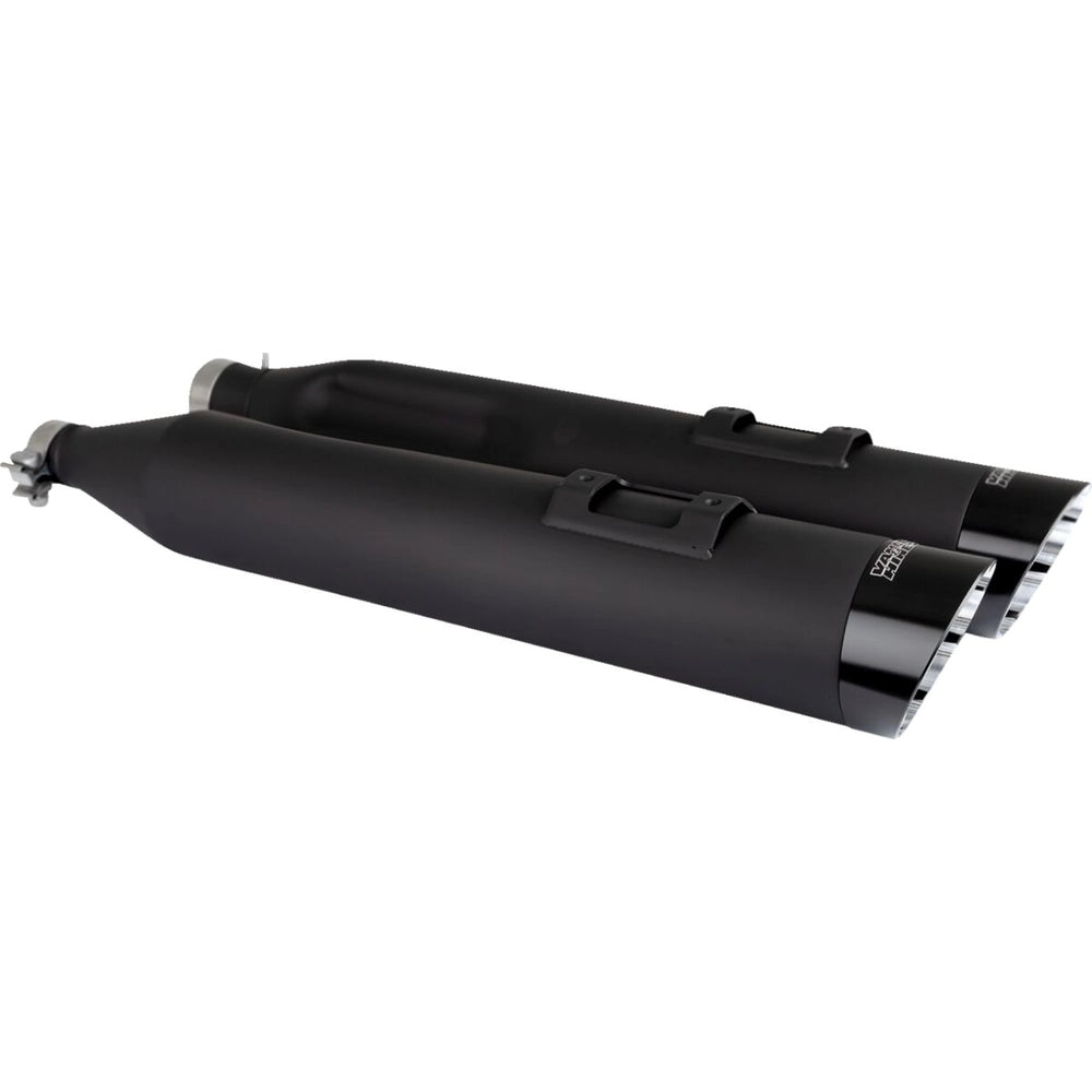 Harley-Davidson Touring (17-26) Razorback 450 slip-on, sort – Vance & Hines – detalje af beslag, samlinger og konstruktion 7