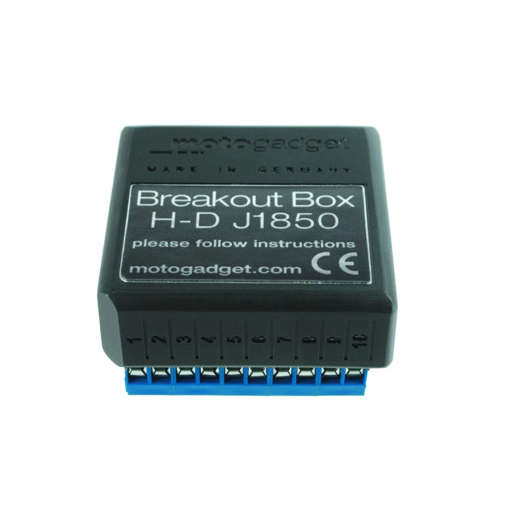 motoscope pro breakout box J1850 til Harley-Davidson V-Rod fra Motogadget – primært produktbillede