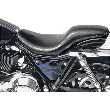Harley-Davidson FX/FL (82-00) Profiler 2-up sæde – Saddlemen – ekstra produktvisning med fokus på form, polstring, syninger og finish – billede 2