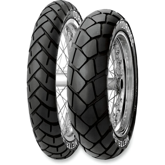 Metzeler Tourance 140/80R17 69H TL – bagdæk – originalt Metzeler MC-dæk med kontrol på asfalt og løst underlag.