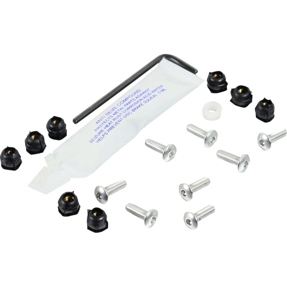 Kåbeboltsæt – 7075-T6 aluminium, sølv, SKDUC8 – Pro-Bolt – sættets indhold