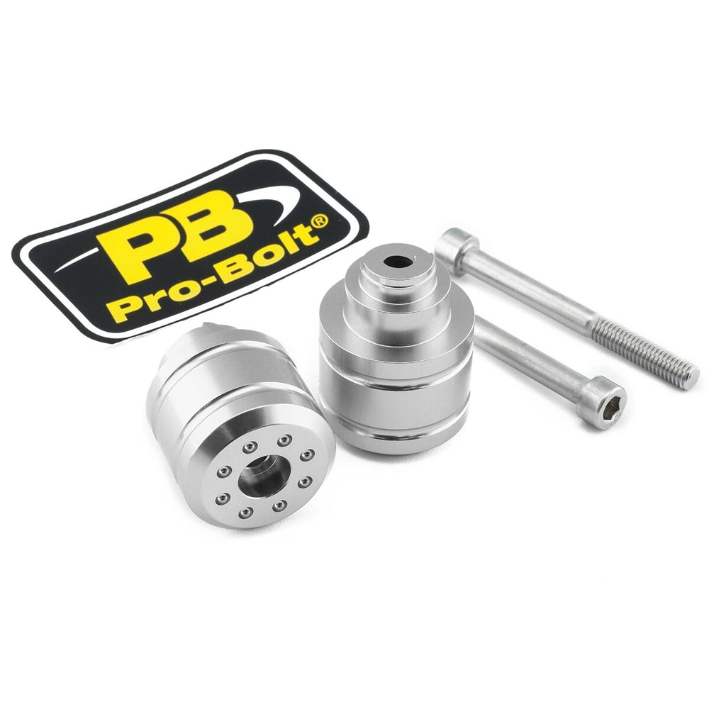 Styrender, 2 stk. – 7075-T6 aluminium, sølv, BARENDHO10 – Pro-Bolt