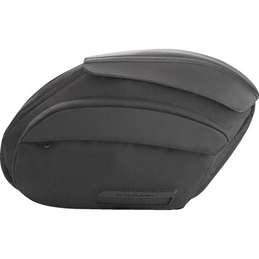 Harley-Davidson Softail (22-24) sidetasker – Saddlemen – ekstra produktvisning med fokus på form, opbevaring og detaljer – billede 2