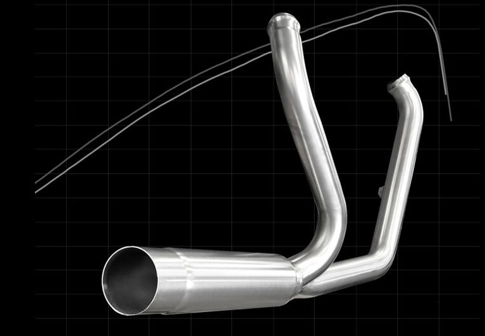 Harley-Davidson Softail (25-26) decat-forrør – Zard – produktbillede 3
