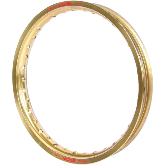 Excel Takasago MX/Enduro fælg 19x1.85, bag, 36H til Husqvarna/Kawasaki/Suzuki m.fl. 1989–2027 – guld – Excel hjuldel til MX, Enduro eller Supermoto