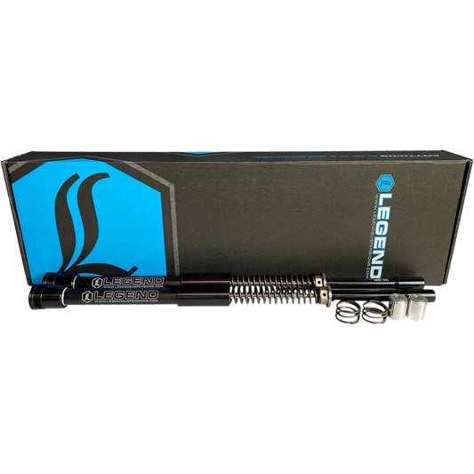 Legend Suspension Harley-Davidson Dyna (06-17) AXEO Performance (+2") forgaffelkit, 49 mm, +2" – for bedre frontkontrol, støtte og feedback