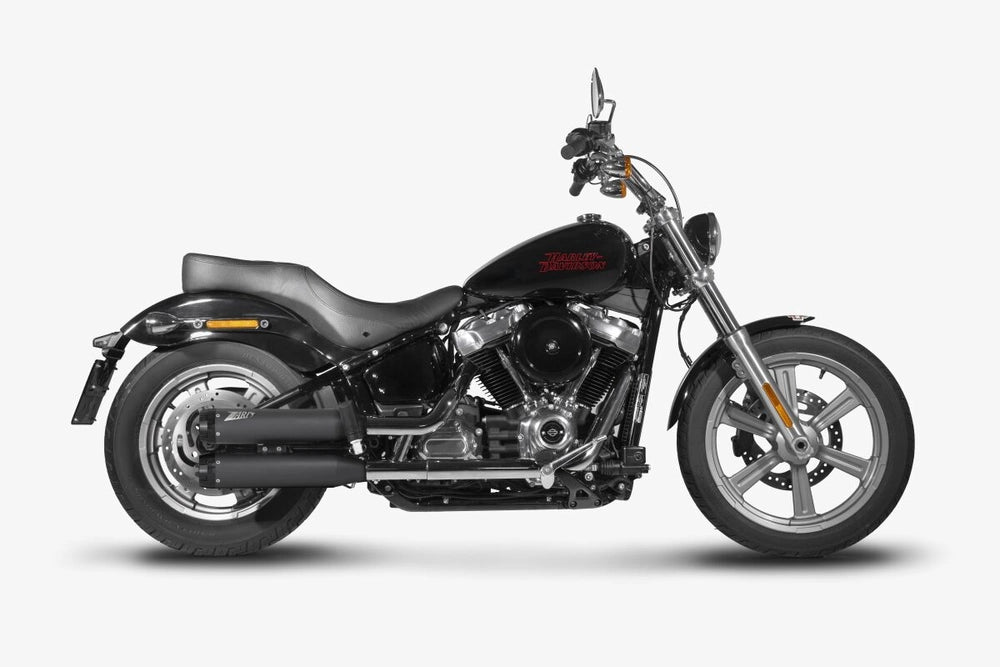 Harley-Davidson Softail (17-24) Overlapped slip-ons, sort – Zard – produktbillede 7