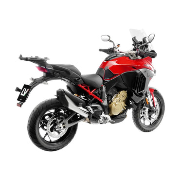 Ducati Multistrada V4 1200 (25-26) LeoVince link pipe – rustfri – ekstra produktvisning af link pipe og monteringsdetaljer 2