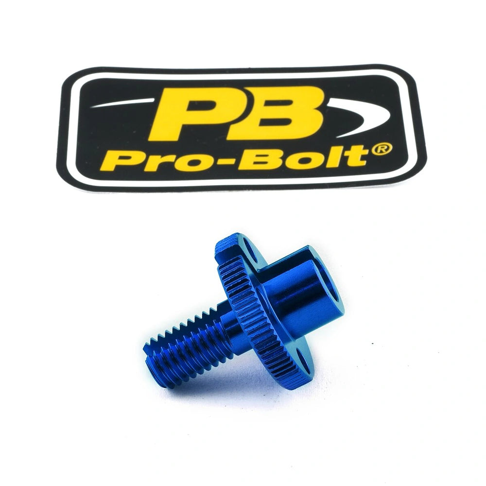 Kabeljusterskrue – 7075-T6 aluminium, blå, LCA20 – Pro-Bolt