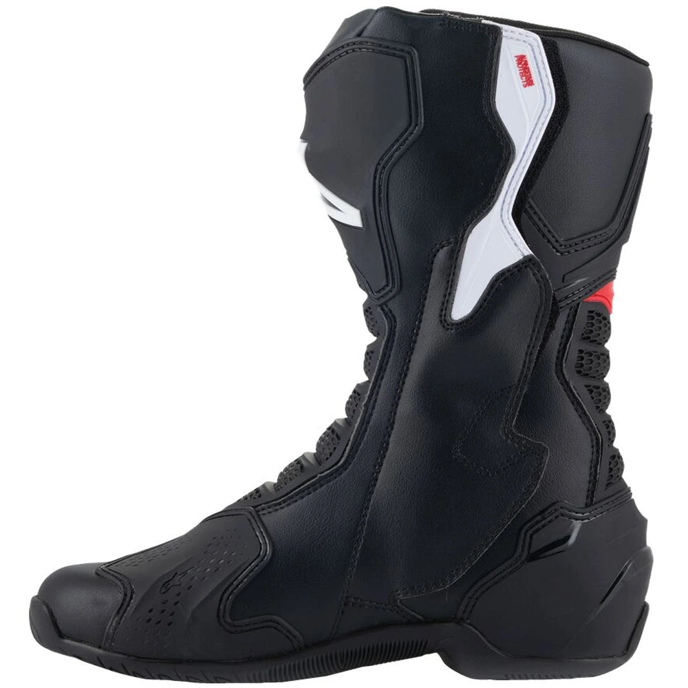 Racingstøvler SMX-6 V3, herre – Sort/Bright Red/Hvid, str. EU 47 / US 12 fra Alpinestars – produktdetalje 5