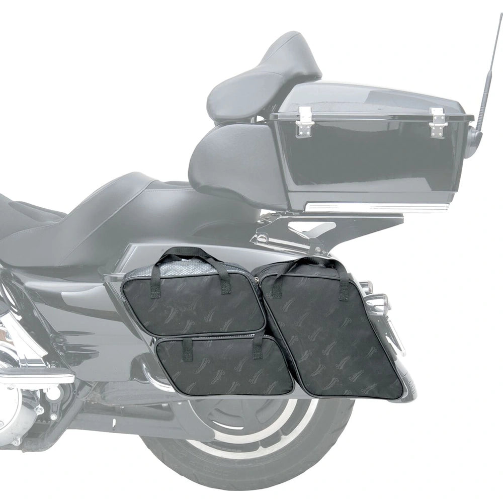 Harley-Davidson Touring (93-13) liner til Reda-style gas can – Saddlemen – ekstra produktvisning med fokus på pasform, ruminddeling og finish – billede 5