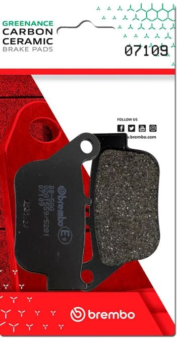 Detaljebillede 3 af Yamaha YP250R X-Max 14-16 bremseklodser – Brembo Genuine CC 07109