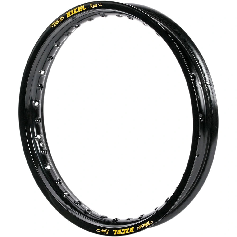 Excel Takasago MX/Enduro fælg 18x2.15, bag, 36H til Beta/GasGas/Husaberg m.fl. 1999–2026 – sort – Excel hjuldel til MX, Enduro eller Supermoto