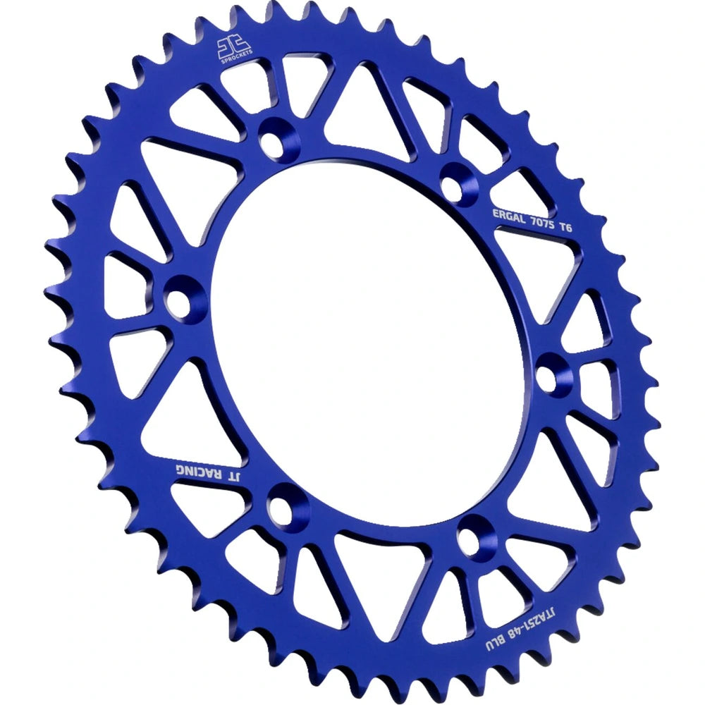 Bagtandhjul 48T, 520 – aluminium, JTA251.48BLU – JT Sprockets