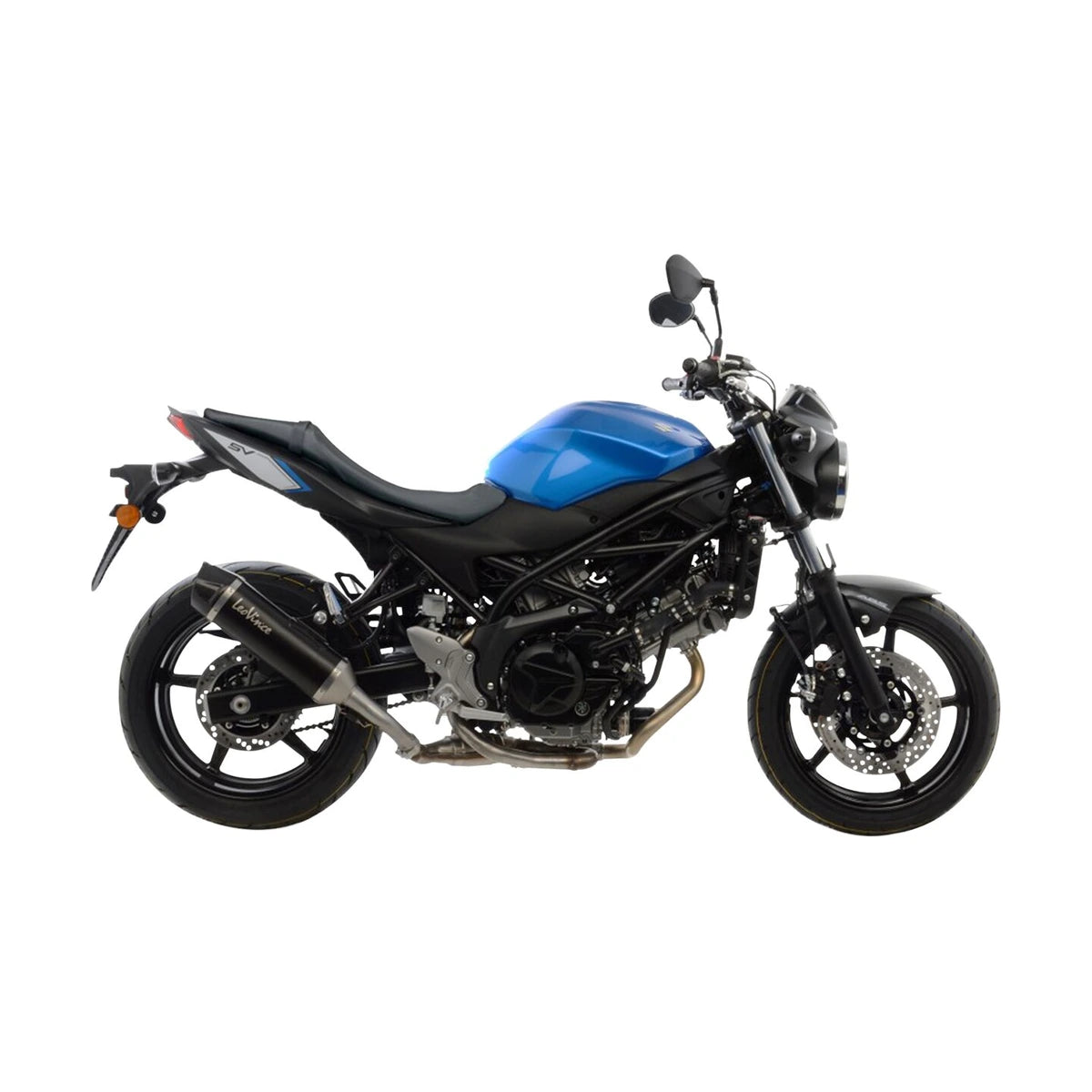 Suzuki SV 650 (16-24) m.fl. LeoVince Nero slip-on – rustfri – 14031 – ekstra produktvisning af lyddæmper, finish og detaljer 2