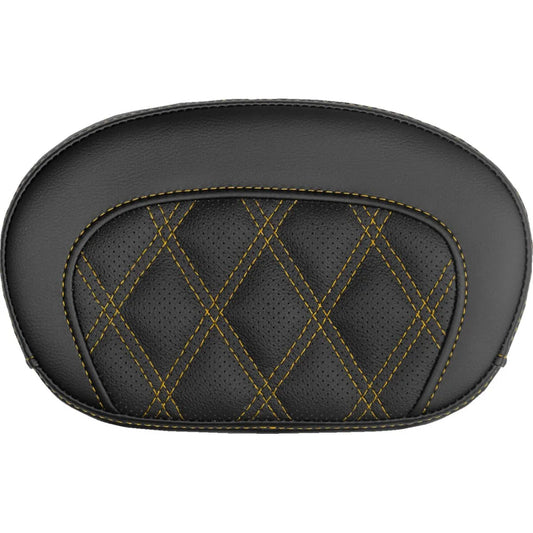 sissy bar pude Gold Stitching/ Lattice Stitch, 26,5 cm (10-1/2") × 16,5 cm (6-1/2") – Saddlemen