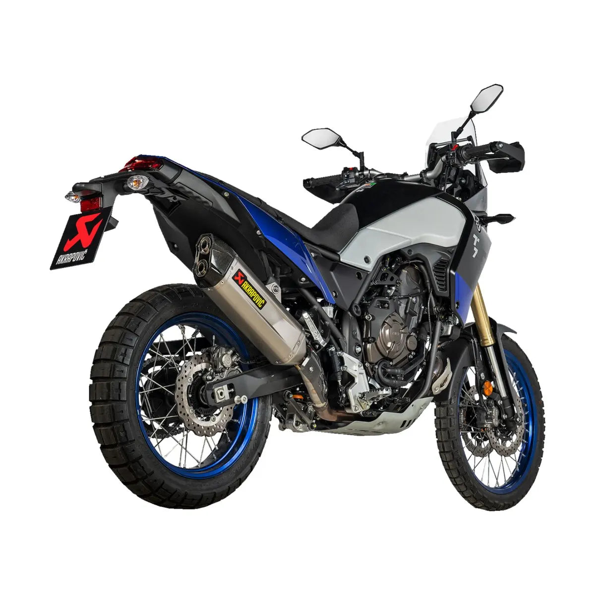 Akrapovič S-Y7SO5-HGJT slip-on monteret på Yamaha Ténéré 700 (19-26) m.fl.