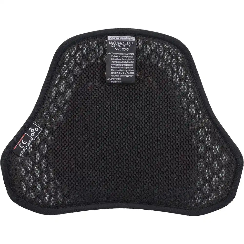 Brystbeskytter Nucleon KR-Cell CiR – str. L, Sort/Rød fra Alpinestars – produktdetalje 2