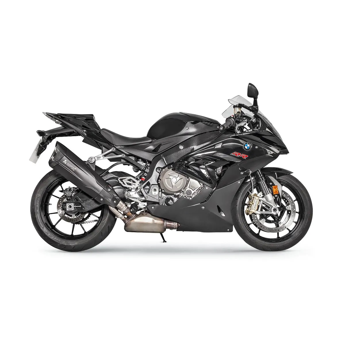Akrapovič S-B10SO6-HDVDZBL slip-on monteret på BMW S1000RR (17-18)