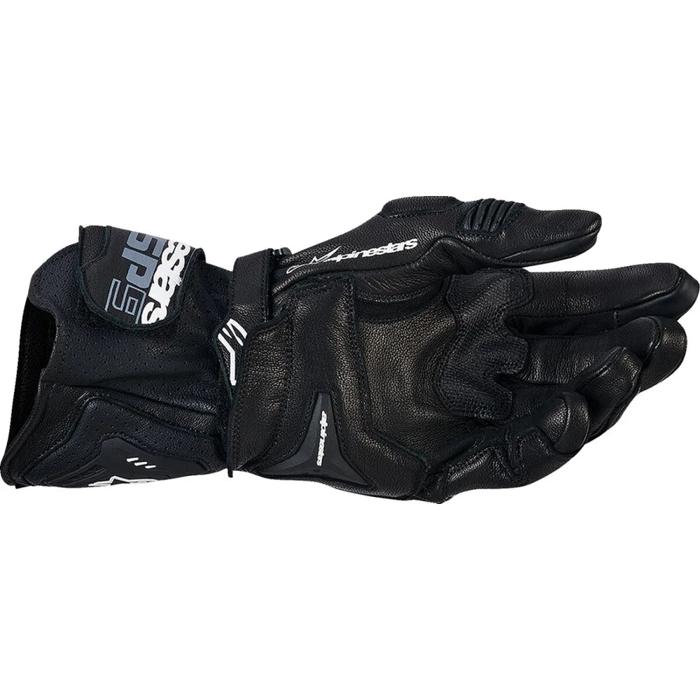 MC handsker SP-9, herre – Sort/Hvid, str. L fra Alpinestars – produktdetalje 2