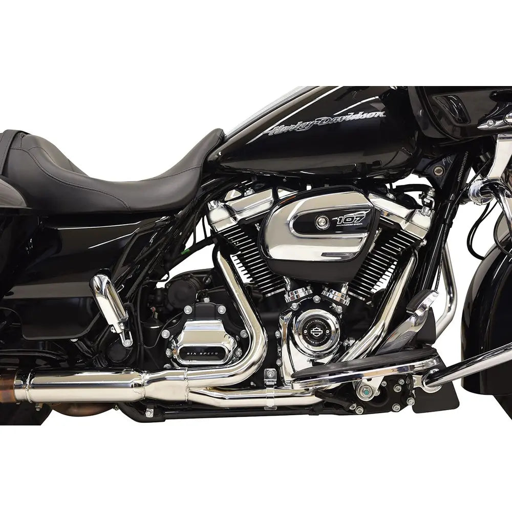 Harley-Davidson Touring (17-25) 2x2 Dual forrør, krom – Bassani
