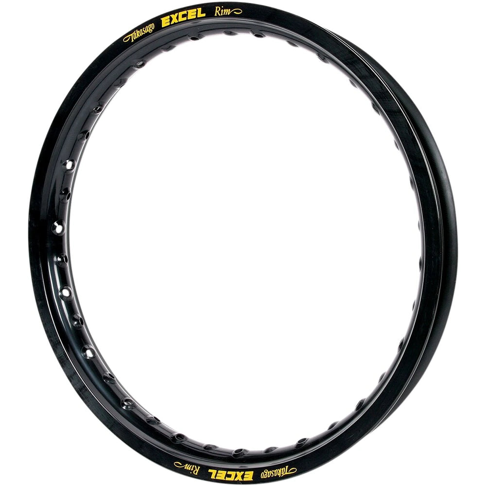 Excel Takasago MX/Enduro fælg 19x1.85, bag, 32H til Honda 2002–2024 – sort – Excel hjuldel til MX, Enduro eller Supermoto
