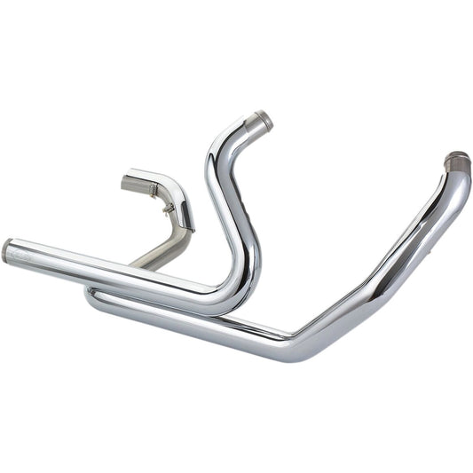 Harley-Davidson Touring / Trike (17-23) Power Tune Dual Headers, krom – S&S Cycle