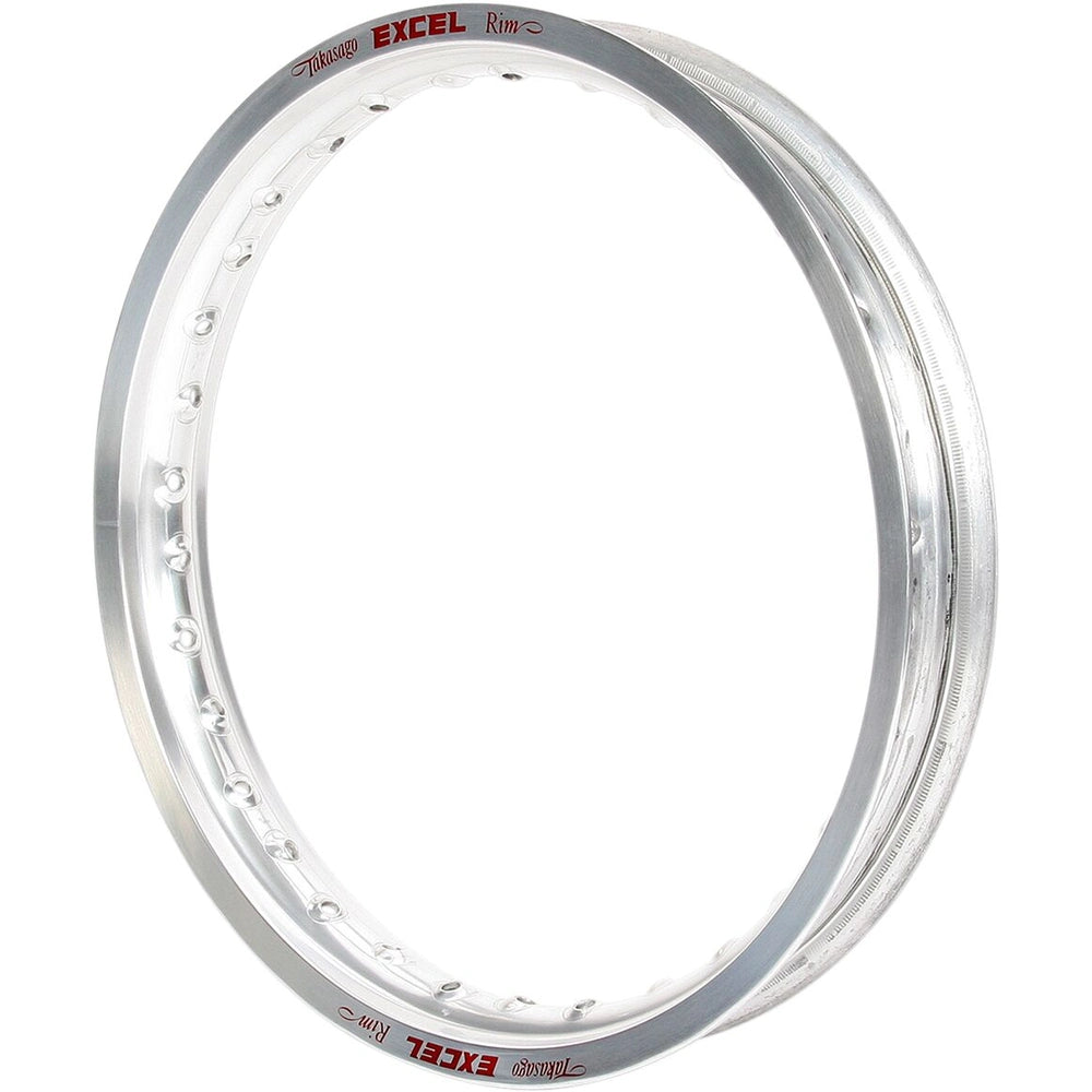 Excel Takasago MX/Enduro fælg 18x2.15, bag, 32H til Honda 2002–2024 – sølv – Excel hjuldel til MX, Enduro eller Supermoto