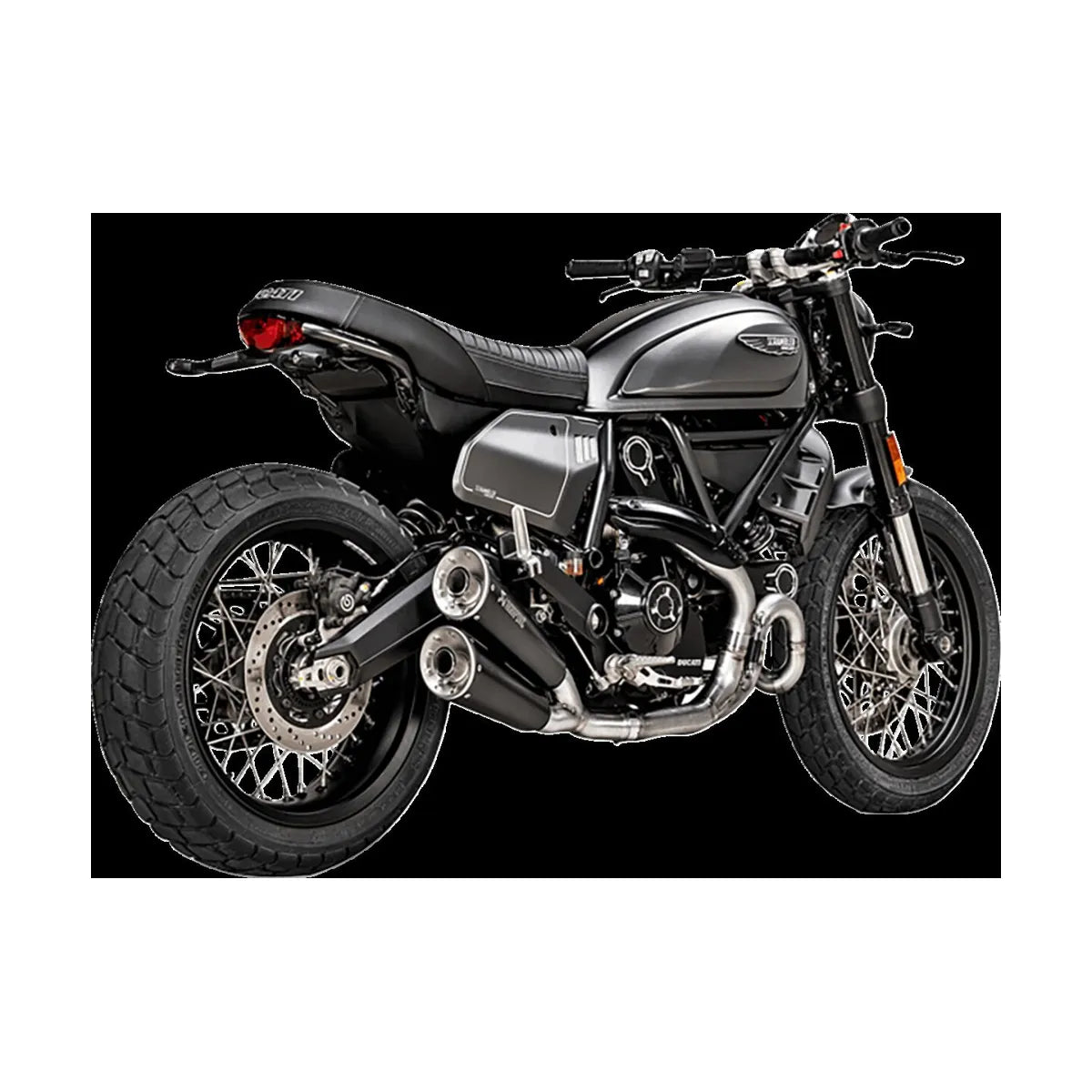 Akrapovič E-D8E2 forrør – produktdetalje og finish