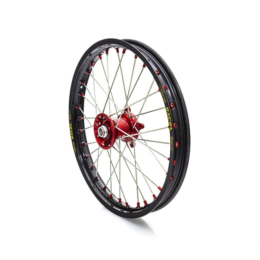 Kite Elite MX/Enduro forhjul 19x1.60 til KTM/Husqvarna/GasGas 2012–2027 – rød, sølv eger