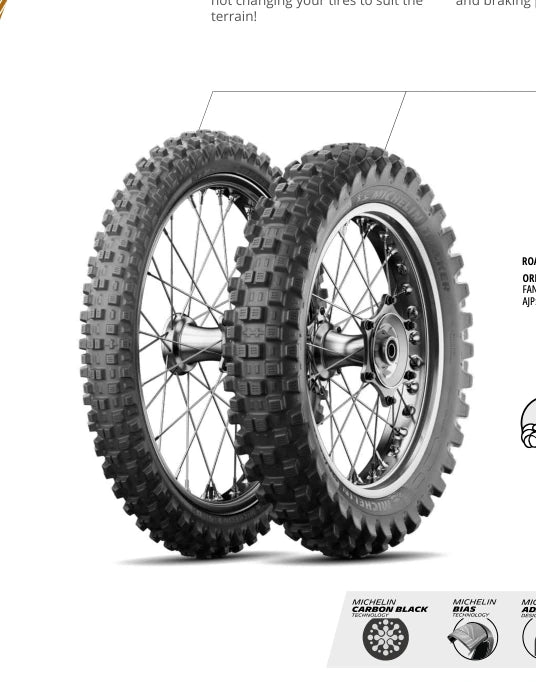 Michelin Tracker 110/90-19 62R TT – bagdæk