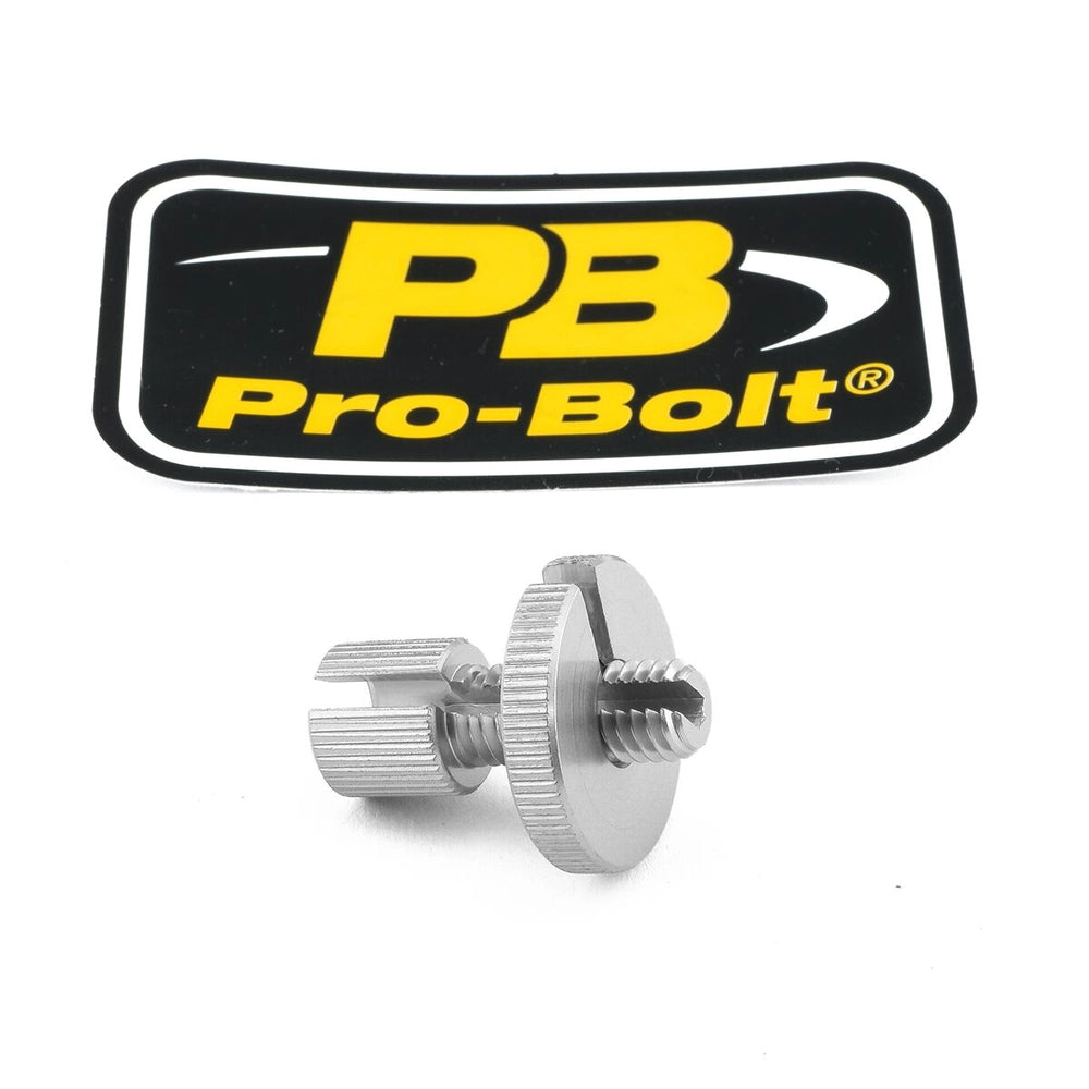 Kabeljusterskrue – 7075-T6 aluminium, sølv, LCA10 – Pro-Bolt