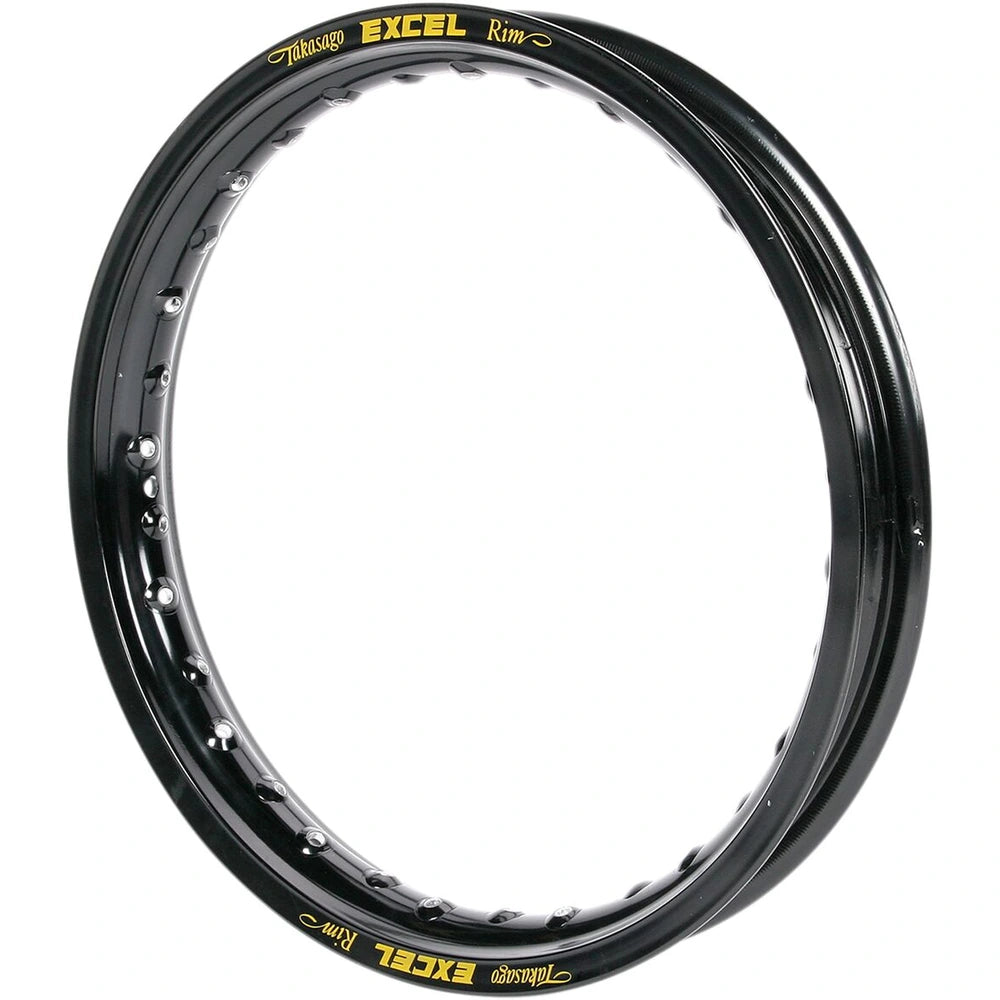 Excel Takasago MX/Enduro fælg 16x1.85, bag, 32H til Honda 1996–2007 – sort – Excel hjuldel til MX, Enduro eller Supermoto
