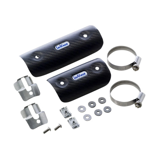 LeoVince universal varmeskjold – carbon – lille