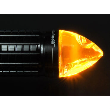 mo.blaze cone styrendeblinklys, højre, sort anodiseret fra Motogadget – produktdetalje 2