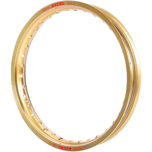 Excel Takasago MX/Enduro fælg 19x2.15, bag, 36H til Kawasaki/Suzuki 1989–2022 – guld – Excel hjuldel til MX, Enduro eller Supermoto