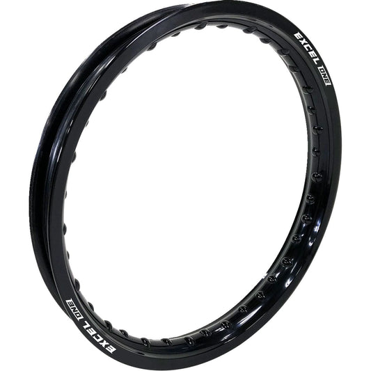 Excel ONE MX/Enduro fælg 19x2.15, bag, 36H – sort – kun Excel eger – Excel hjuldel til MX, Enduro eller Supermoto