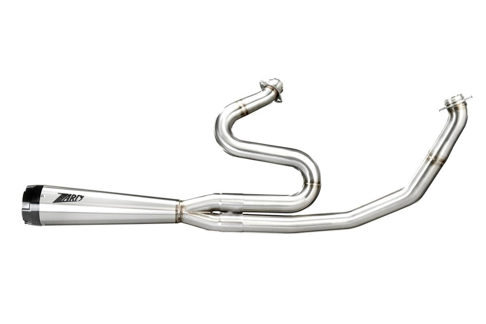 Harley-Davidson Touring (17-23) 2-i-1 komplet udstødning, poleret – Zard – produktbillede 5